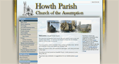 Desktop Screenshot of howthparish.ie